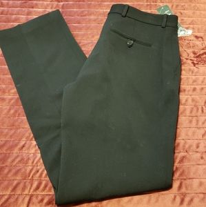 NWT Lauren Ralph Lauren Highlander black wool lined trousers sz 8